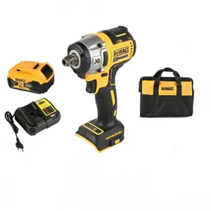 DEWALT DCF880 Professional 1/2" Impact Wrench 20V Brushless Cordless 205Nm Torque 3250RPM Lithium Powered for Contractors Automotive & DIY Projects