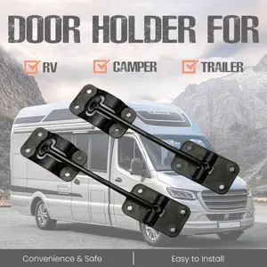 RV RV Accessories 6” Plastic Door Latch External Door Hook, Durable Plastic Material, Easy Installation, Ideal for Rvs and Campers