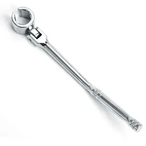 SUNDAY MIRTH 7/8" Oxygen Sensor Wrench – Flexible Head O2 Sensor Removal Tool, Heavy-Duty Forged Steel, Perfect for Auto Repair & Maintenance