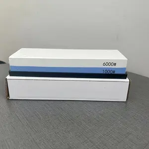 Premium Grinding Stone Set, Anti-Slip Bamboo Base & Corner Guide Rail, High-Quality Sharpening Tool Kit, Essential Kitchen Accessory