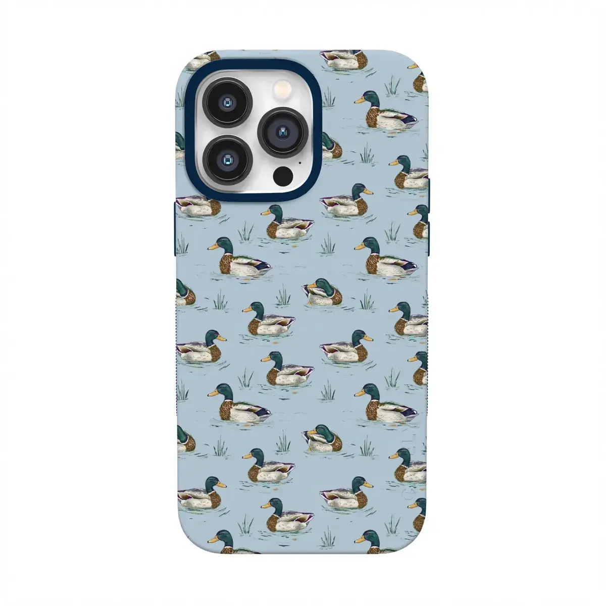 Casely iPhone 13 Pro Max Case | The Boyfriend Collection | Blue Mallard & Co. | Bold Protective Design | Compatible with MagSafe