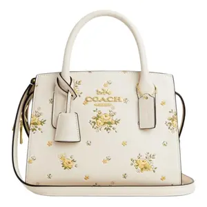 COACH Andrea Carryall 22 Detachable Strap Tote Bag In Calfskin For Women