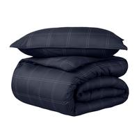 Modern Plaid - Midnight/White