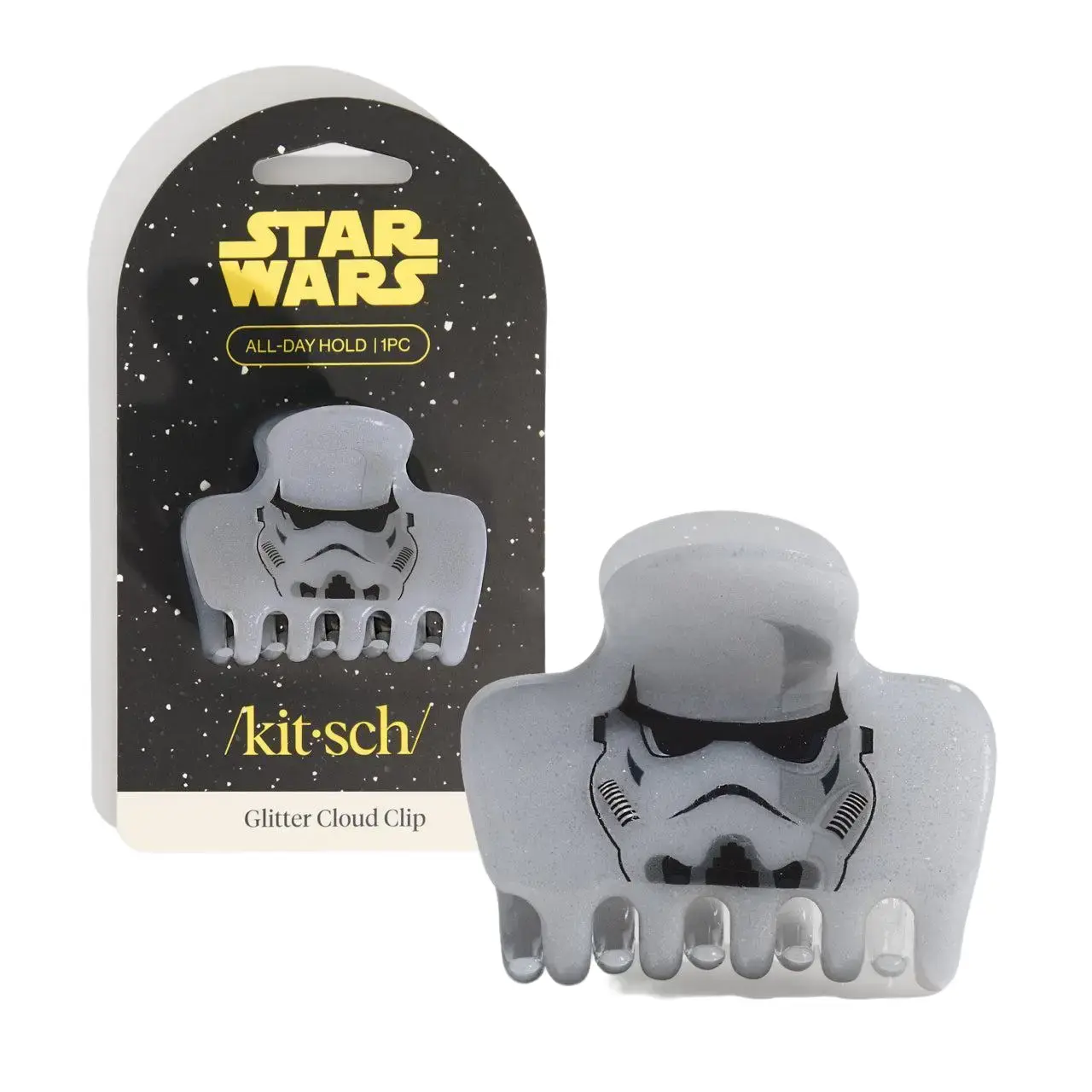 Star Wars™ & Kitsch Glitter Cloud Clip in Stormtrooper