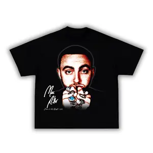 Mac Tribute Big Face Vintage Tee T-shirt Unisex Cotton Crewnecks