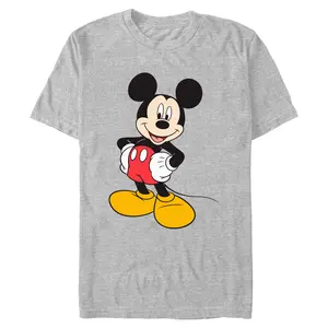 Mens Mickey & Friends Proud Smile Mickey T Shirt