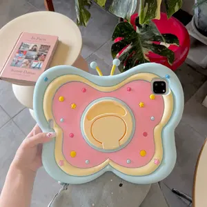 Unicorn Pattern Tablet Case with Stand, Cute Tablet Protective Cover, Tablet Protector for iPad, iPad 7/8/9, iPad Pro 11, Samsung A7/8/9 Plus, Xiaomi 6/7/Huawei
