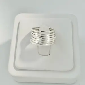 Sterling Silver 925 Ring Design Square Jewelry Sterling Silver 925 Ring Design Square Jewelry