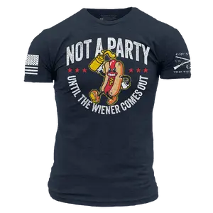 Wiener Party T-Shirt - Midnight Navy