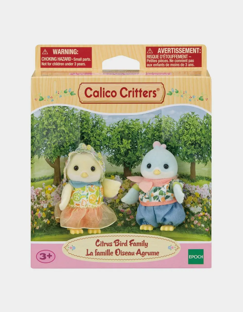 CALICO CRITTERS Citrus Bird Family Mini Figures, Multi-Colored