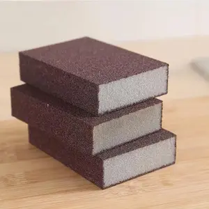 3-Pack Brown Brick Block Sponge – Heavy-Duty Scrub Power for Tough Messes!