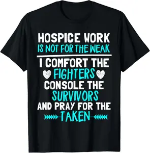 100% Cotton Hospice Work Cute Hospice Doctor Nurse Shirt Gift T-Shirt