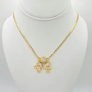 Beautiful necklace # 1869 with pendants # 2675 & 2676 for any occasion