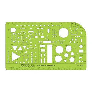 Pacific Arc Electrical Template Guide, perfect for layouts and drafting for architects, draftsmen, students, and artists