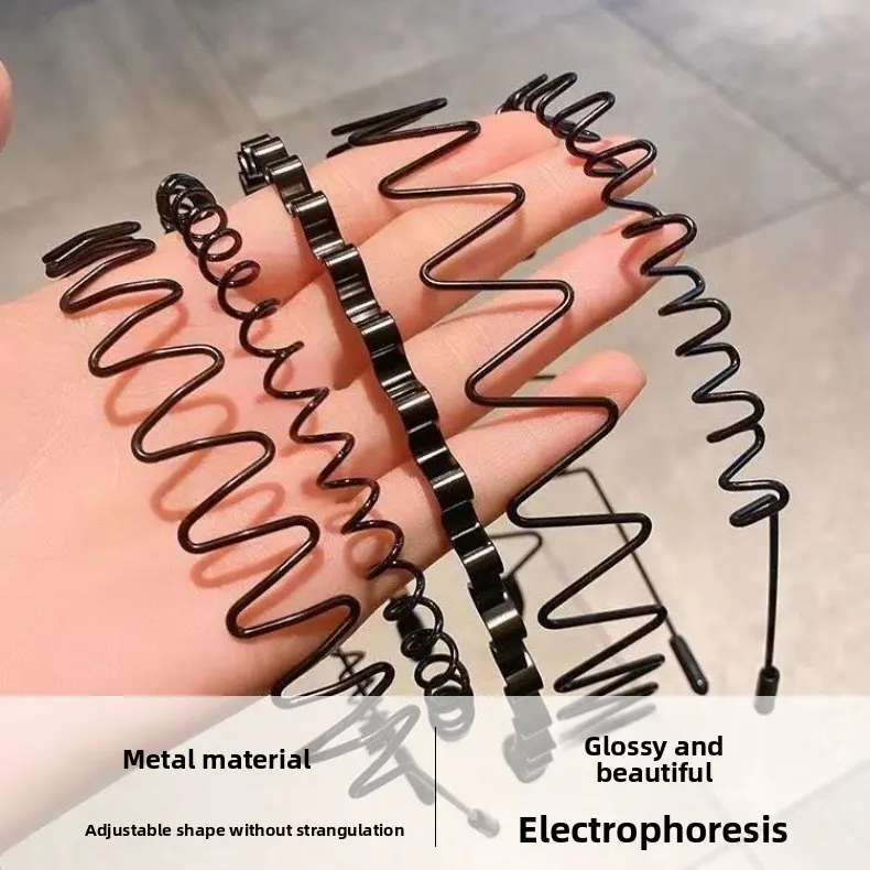 Men’s Invisible Wave Headband – Individually Wrapped, Korean Style, for Slicked-Back Hair, Face Washing & Sports fashionable Men’s Invisible Wave Headband – Individually Wrapped, Korean Style, for Slicked-Back Hair, Face Washing & Sports fashionable