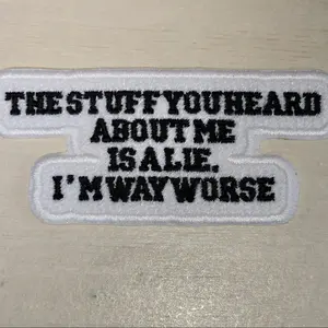 Funny Adult Humor Iron On Embroidered Patch