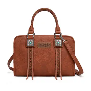 Wrangler Tote Bag for Women Western Purse Vintage Top Handle Handbags