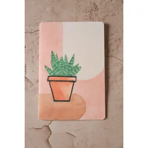 Zebra Plant Print Card