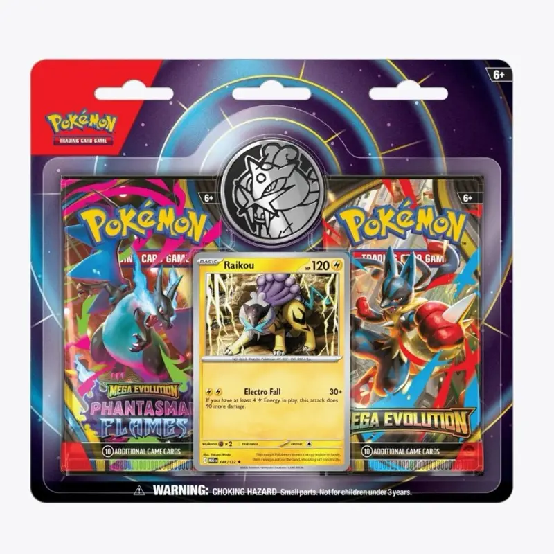 2-Pack Blister [Raikou] (3-tab) - Miscellaneous Cards & Products
