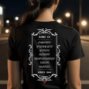 The Vampire Diaries Mystic Falls T-Shirt Stefan Salvatore Shirt Damon Salvatore Shirt Soft Cotton Unisex Fit Lightweight Tee Unisex