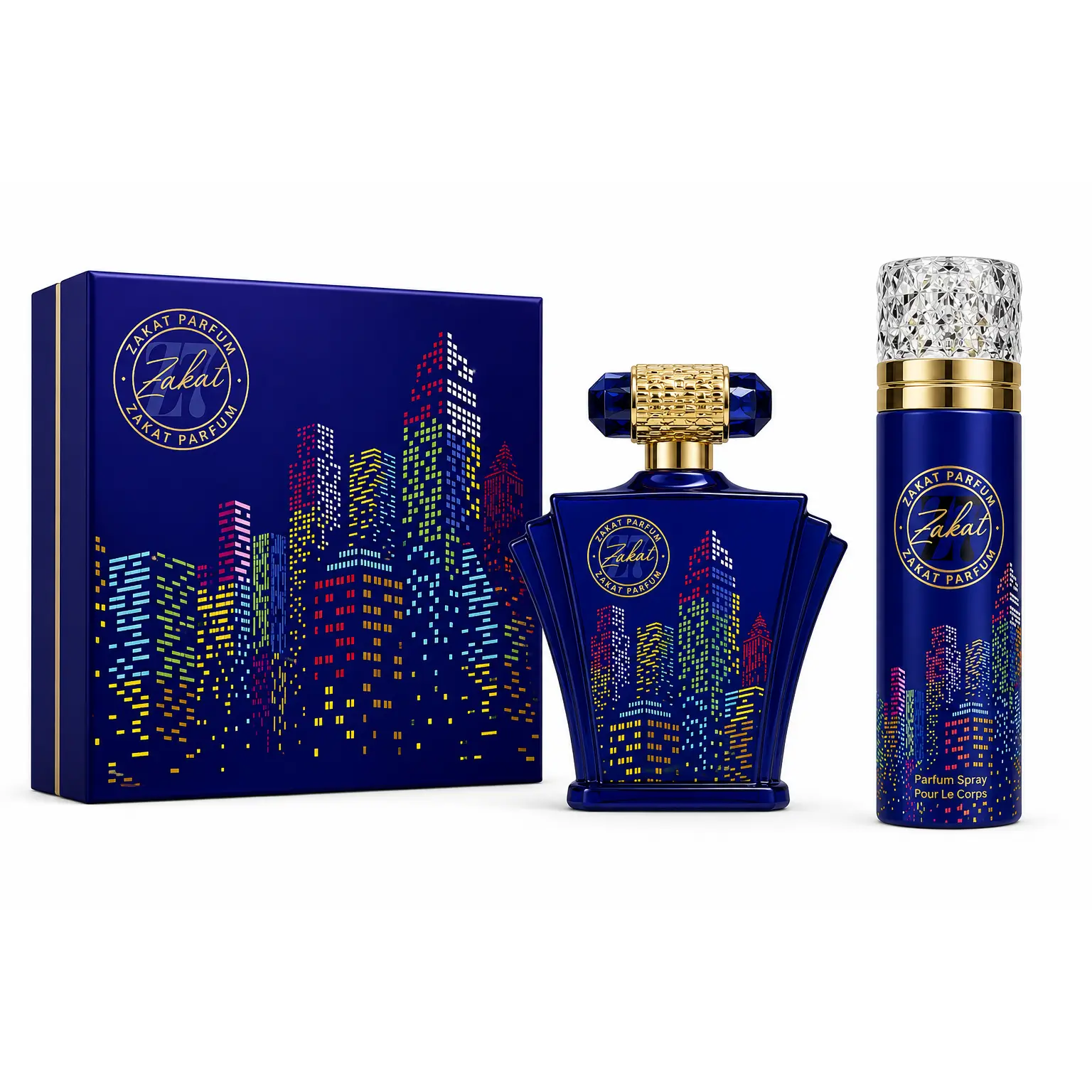 Zakat Bundle Z7 by Zakat 3.4oz Eau De Parfum +Z7 Body Spray 200 ML Unisex