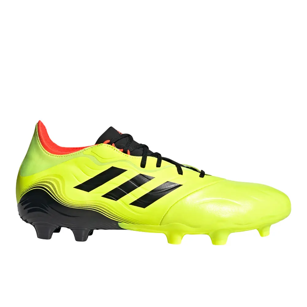adidas Mens Copa Sense 2 Firm Ground Soccer Cleats Cleated, Firm Ground - Yellow
