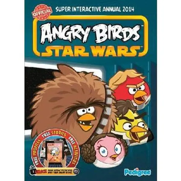 USED-Angry Birds Star Wars Super Interactive Annual 2014 by Pedigree Books (Hardcover)