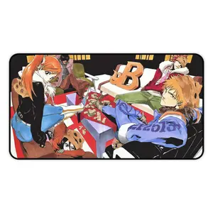 Bleach Ichigo x Rukia Anime Desk Mat Stylish Mouse Pad, Unique Gaming Gift Mousepad