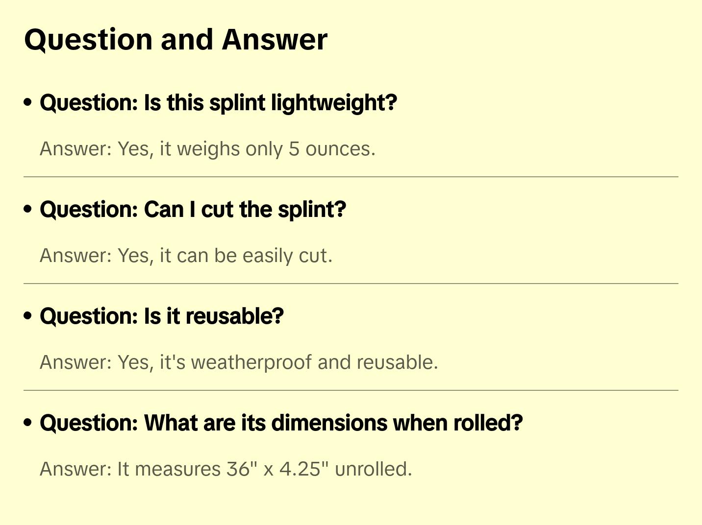 Ever Ready First Aid Universal Aluminum Splint, 36 Inch Rolled, 5 Ounce