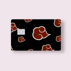 Red Cloud Credit Card Sticker Debit Skin Decal Cover Waterproof Vinyl Easy To Apply
