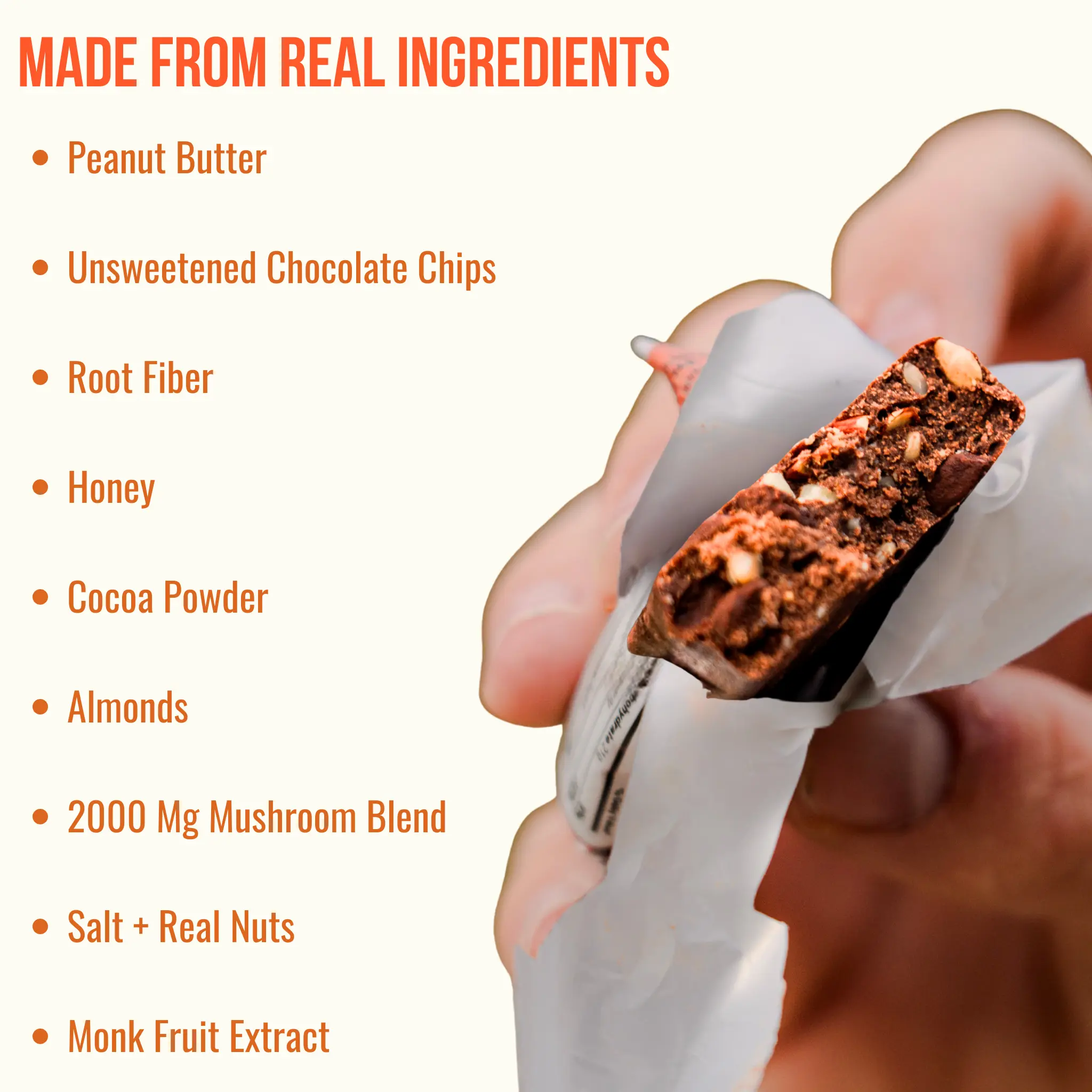 Shroom Bar Mushroom Protein Bar Pack of 8 with 2000 mg Mushroom Blend 4 Adaptogenic Mushrooms 12 g Protein Made in the USA for Energy Focus and Less Stress - TikTok Shop Shroom Bar Mushroom Protein Bar Pack of 8 with 2000 mg Mushroom Blend 4 Adaptogenic Mushrooms 12 g Protein Made in the USA for Energy Focus and Less Stress - TikTok Shop