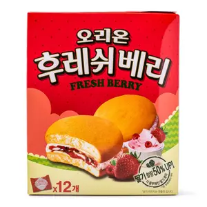 Orion Fresh Berry Pies, Strawberry Flavor 12pc 336 g