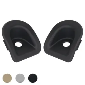 Door Panel Trim Lock Grommet,Compatible With 2005-2014 Mustang Left Driver and Right Passenger Side (Black) Lock Knob Bezel