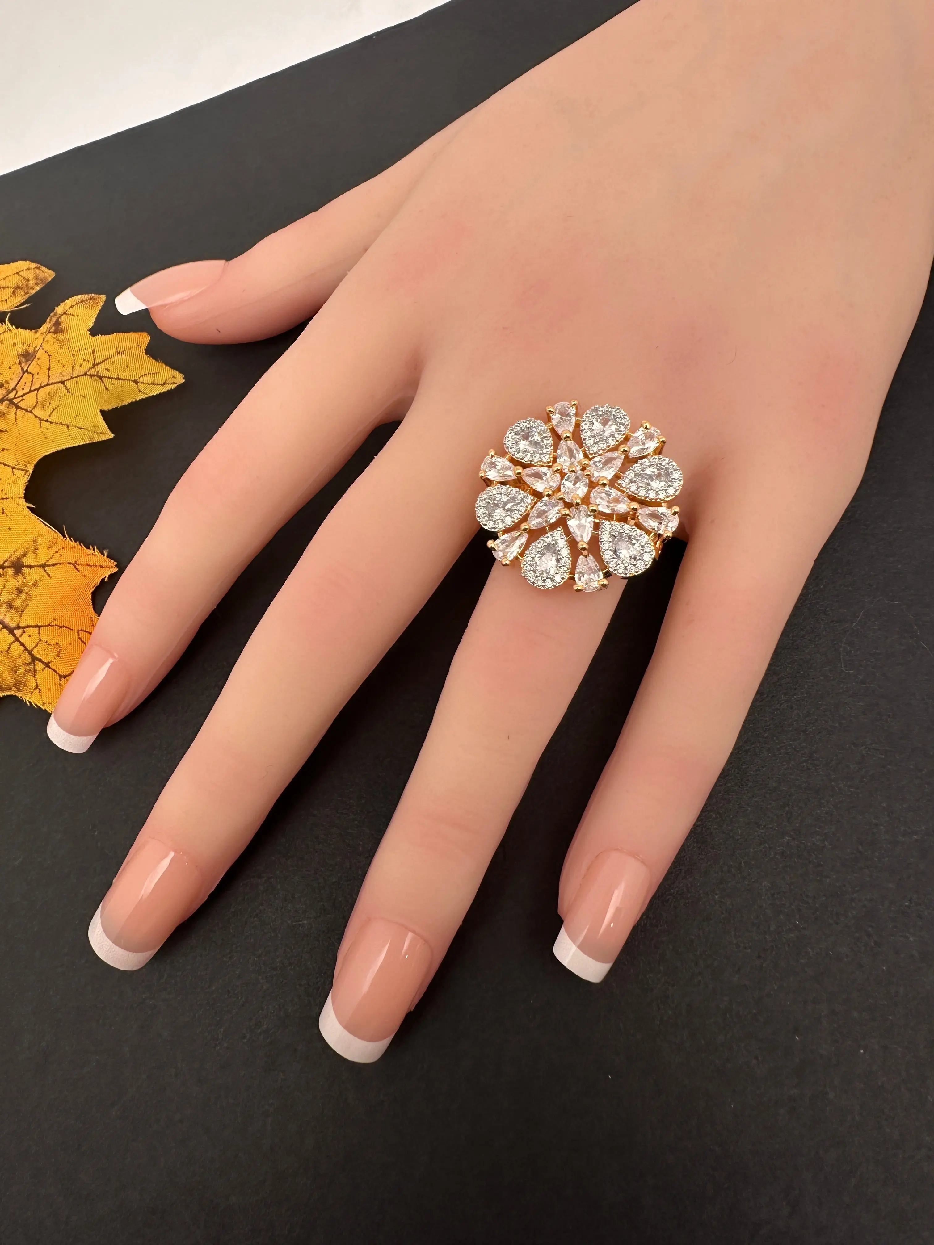 AD Adjustable Cocktail Ring