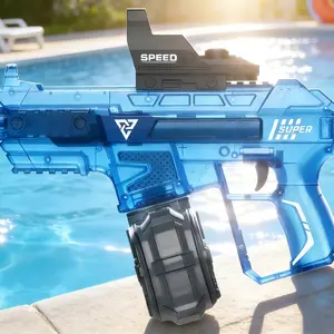 Large Pull-Out Water Gun Toy for Kids and Adults, High-Pressure Sand Beach Floating Battle Weapon, Summer Outdoor Game Gift