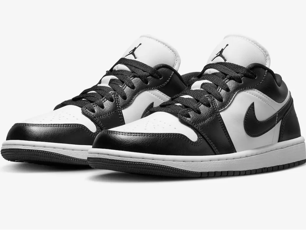 Nike Women's Air Jordan 1 Low Panda Black White DC0774-101 Fashion Shoes NEW