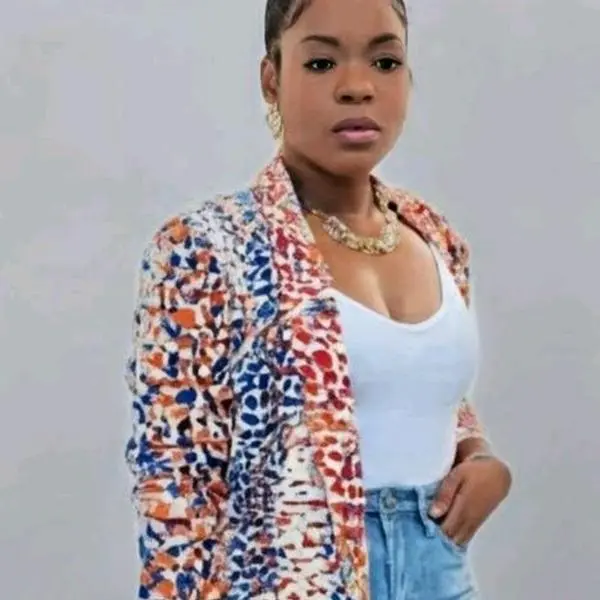 Fall Tyme Blazer - Stylish Multicolor Print Jacket for Women's Fall Fashion