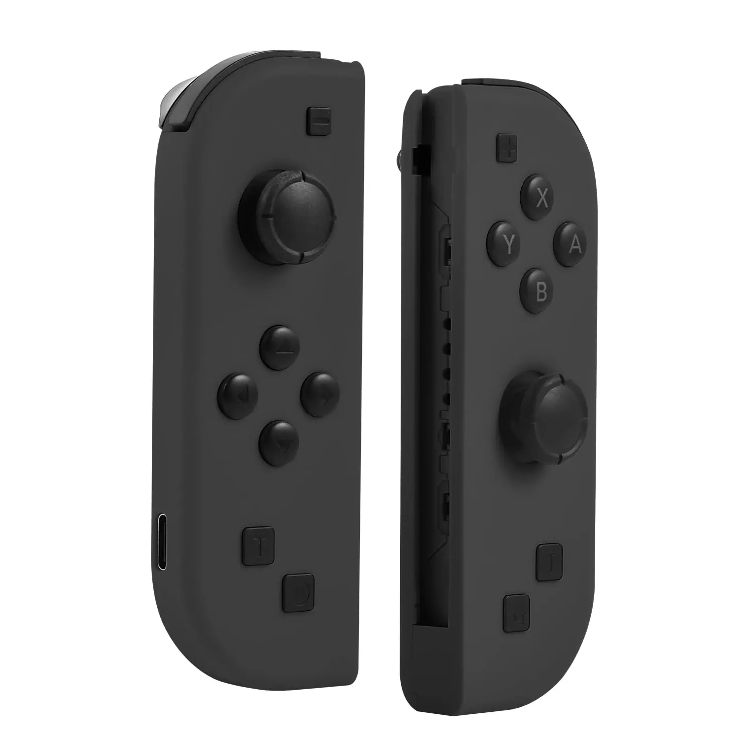 Wireless Replacement Game Controller for Nintendo Switch Console, RGB LED Light Video Game Accessory with Double Vibration, Wake-Up, Screenshot Support, Delay-Free Connection