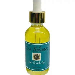 Kela Naturals Hair Growth Serum Oil Blend of Sesame Oil,Argan Oil ,Rosemary, Lavender & Peppermint for Healthy Hair and Stimulates Growth - Haircare