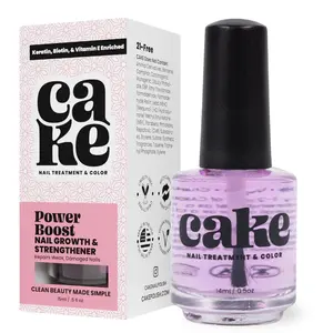 Cake Polish Power Boost Nail Growth & Strengthening 0.5 oz