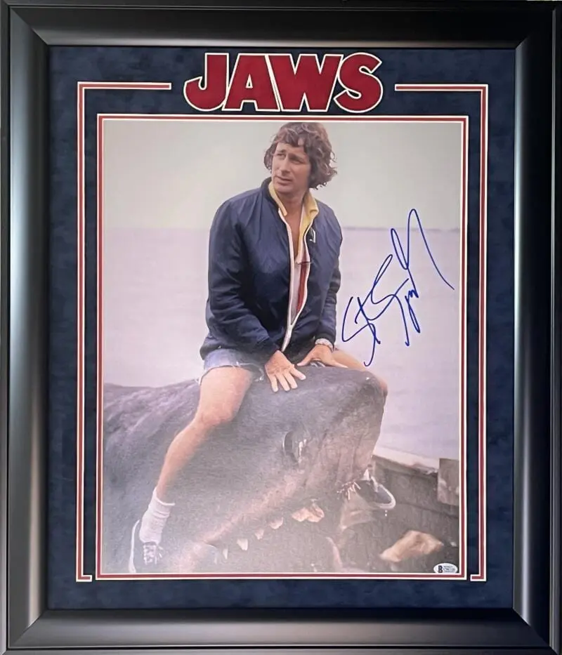 Steven Spielberg Authentic Autographed 16x20 Photo with custom frame-723