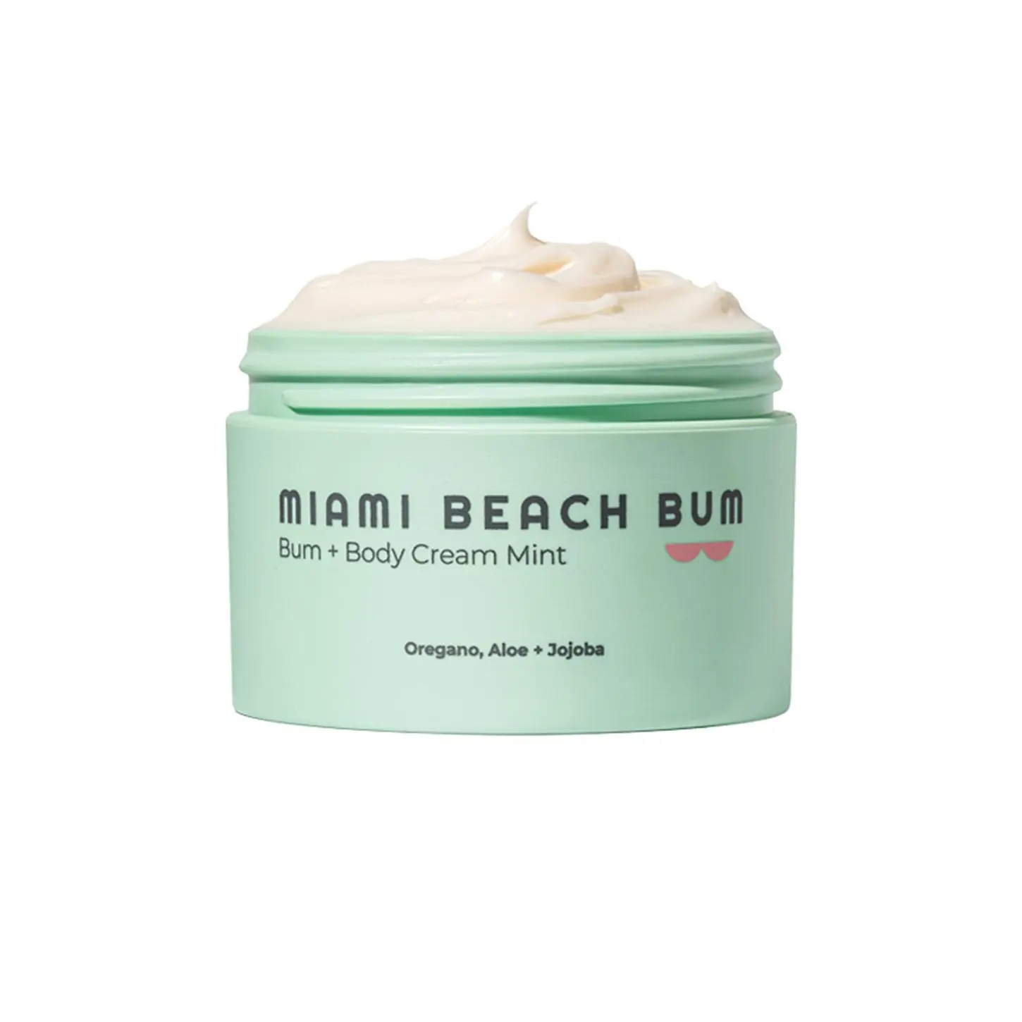 Miami Beach Bum Travel Mint Bum + Body Cream in Oregano & Mint