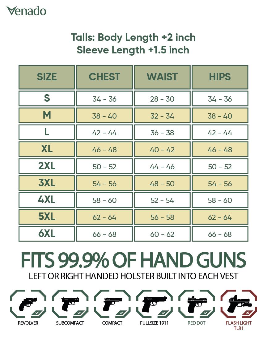 Bountyman Concealed Carry Shirt Jacket