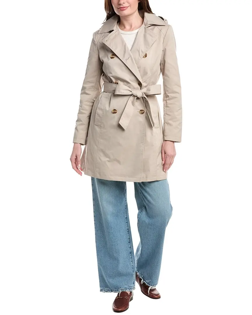 Sam Edelman Double-Breasted Trench Coat