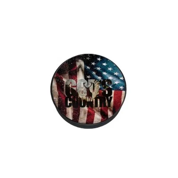 Patriotic Red White Blue Flag God’s Country Phone Grip Accessories Foldable Stand