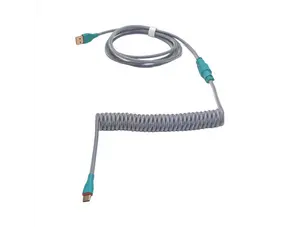 Northern Lights Braided Coiled Cable