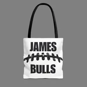 Customizable White Tote Bag