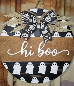 Custom Halloween Door Hanger