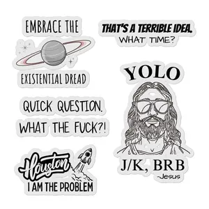 Bubble-free stickers