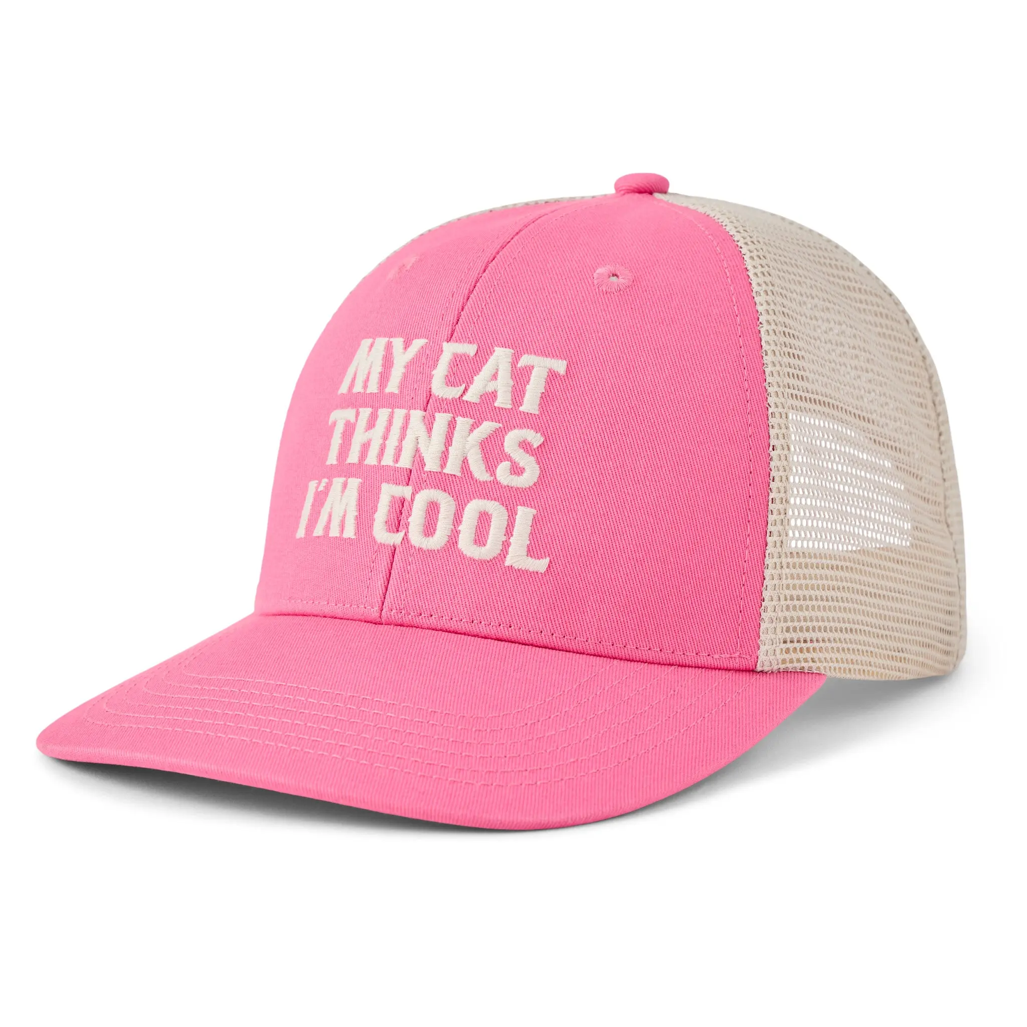 Adult Unisex My Cat Thinks Im Cool Trucker